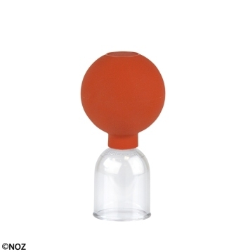 Schröpfglas aus Acryl, mit Ball, Gr. 2
