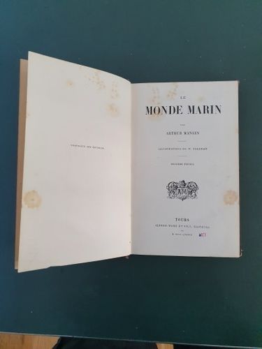 Mangin, Arthur: Le monde marin
